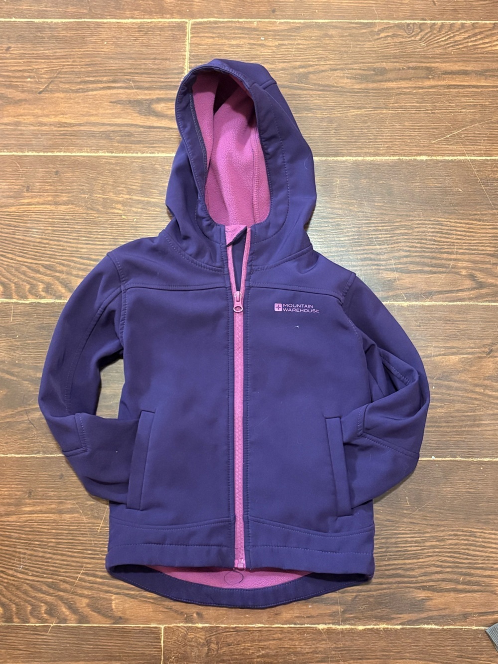 Mountain Warehouse Toddler 5T shell jacket Purple